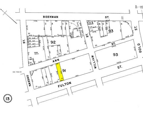 119 Fulton St, New York, NY for lease - Plat Map - Image 2 of 12