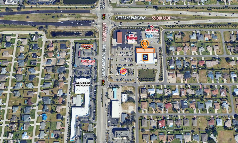 2615 Santa Barbara Blvd, Cape Coral, FL for lease - Building Photo - Image 1 of 3