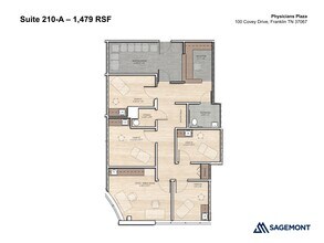 100 Covey Dr, Franklin, TN for lease Site Plan- Image 1 of 1