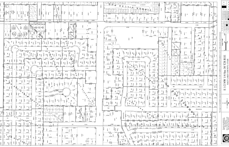 189 E Fort Union Blvd, Midvale, UT for lease - Plat Map - Image 2 of 2