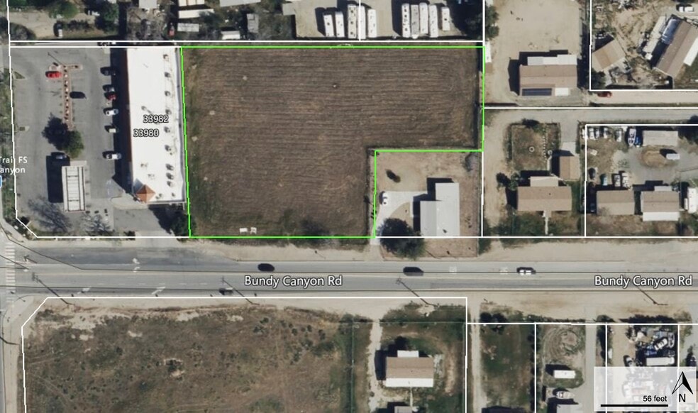 Bundy Canyon Road, Wildomar, CA for sale - Aerial - Image 2 of 4