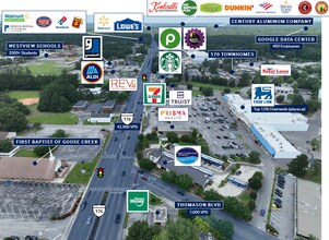 140 St James Ave, Goose Creek, SC - Aerial map view - Image1