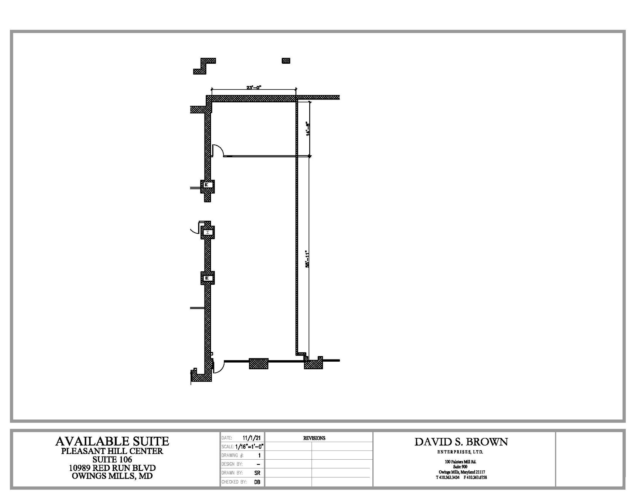 10989 Red Run Blvd, Owings Mills, MD for lease Floor Plan- Image 1 of 1