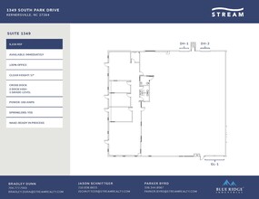 1349 S Park Dr, Kernersville, NC for lease Floor Plan- Image 1 of 1