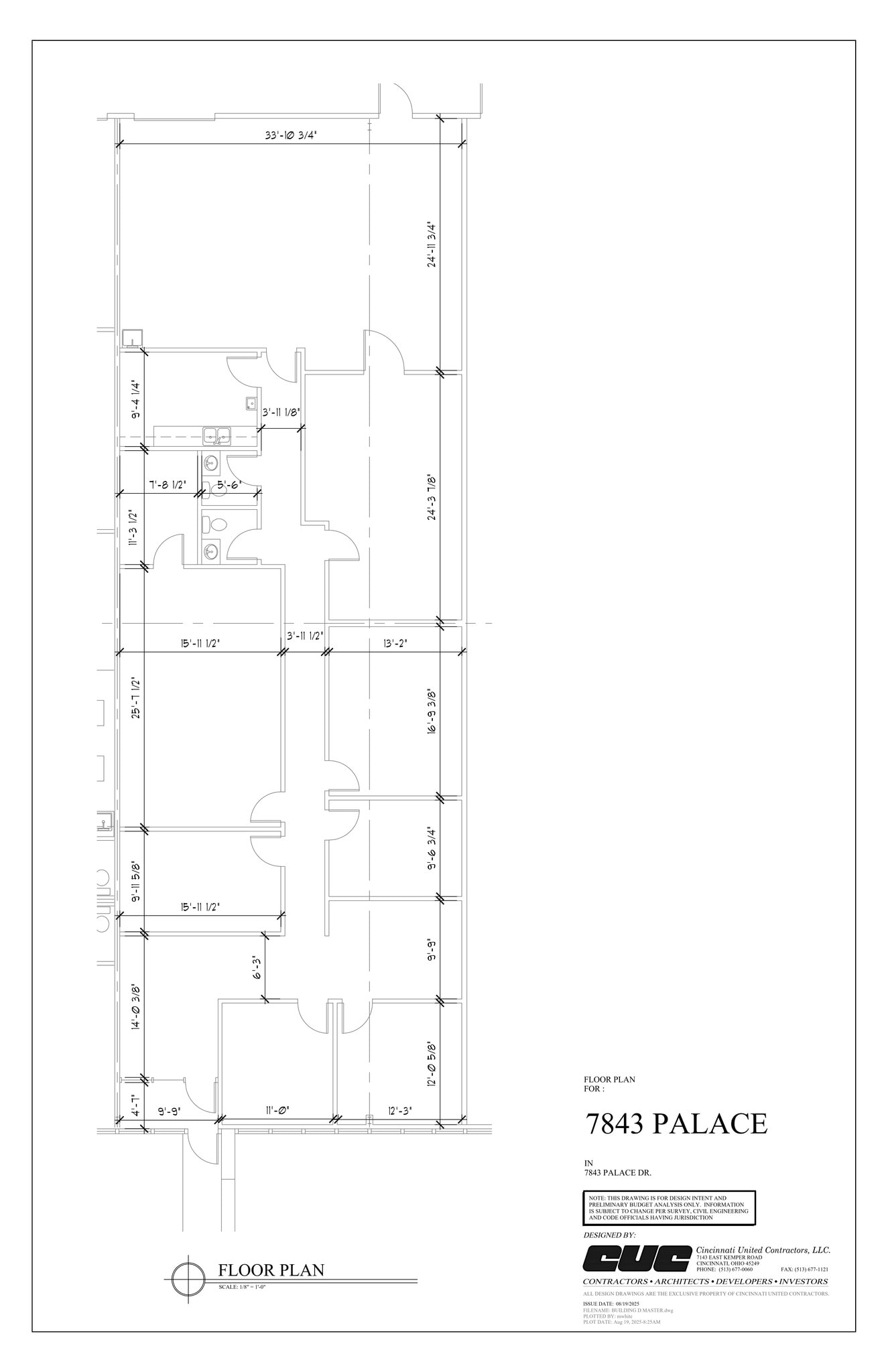 7841-7855 Palace Dr, Cincinnati, OH for lease Site Plan- Image 1 of 1