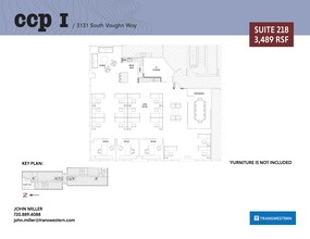 3131 S Vaughn Way, Aurora, CO for lease Site Plan- Image 1 of 2