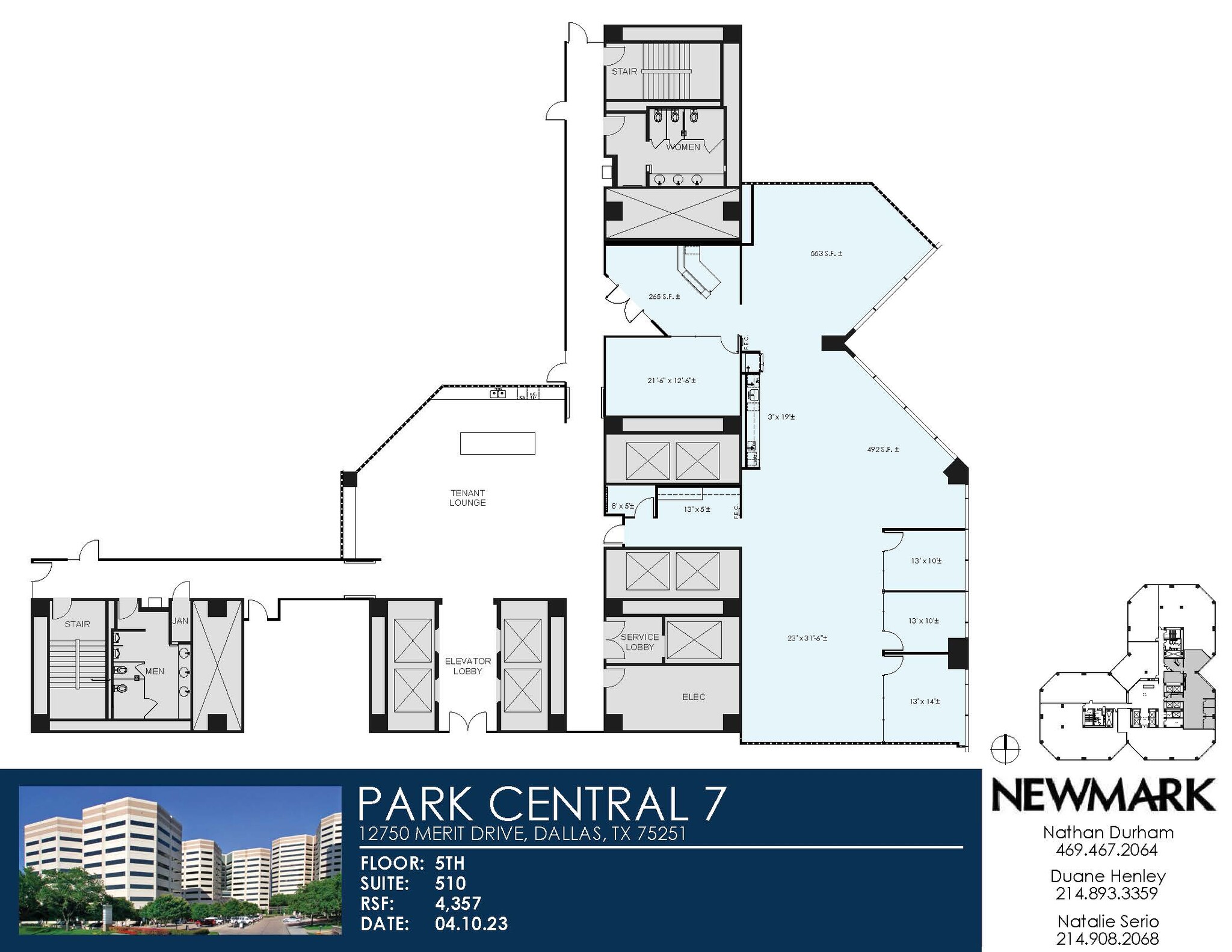 12750 Merit Dr, Dallas, TX for lease Floor Plan- Image 1 of 1