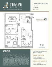 1400 E Southern Ave, Tempe, AZ for lease Floor Plan- Image 1 of 9