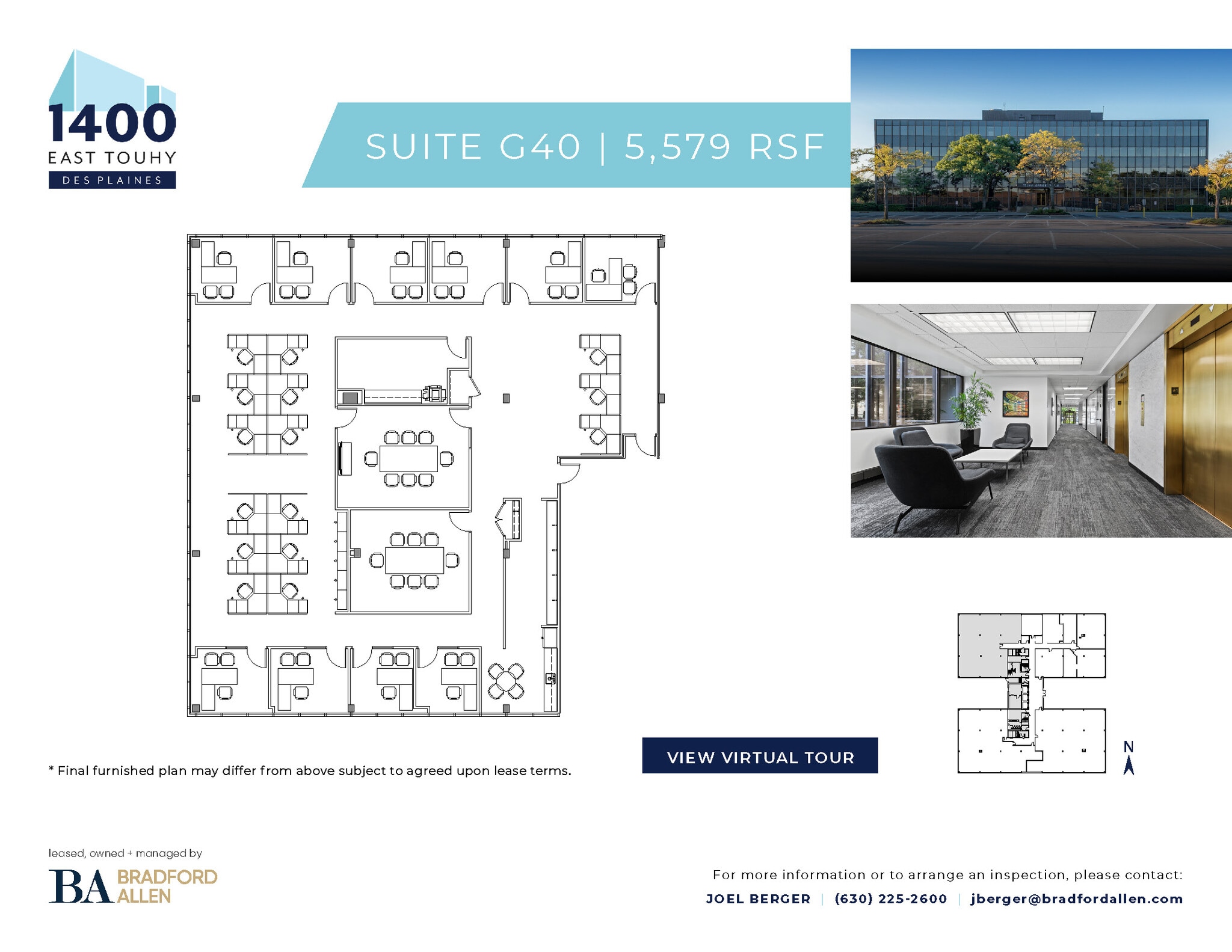 1400 E Touhy Ave, Des Plaines, IL for lease Floor Plan- Image 1 of 1