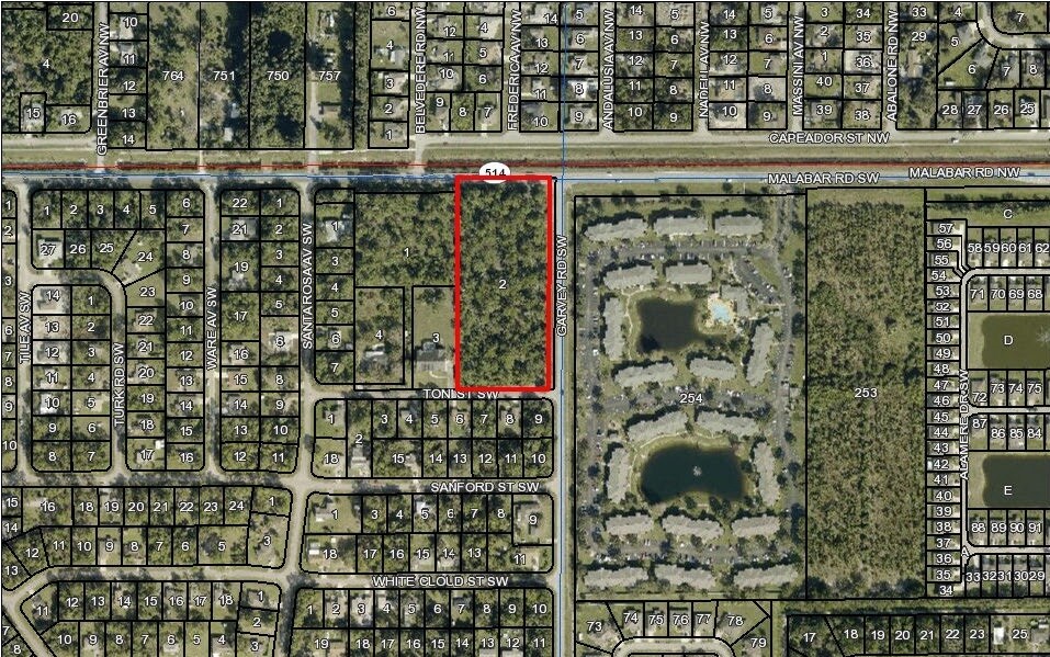 Garvey Rd & Malabar Rd, Palm Bay, FL for sale Aerial- Image 1 of 1