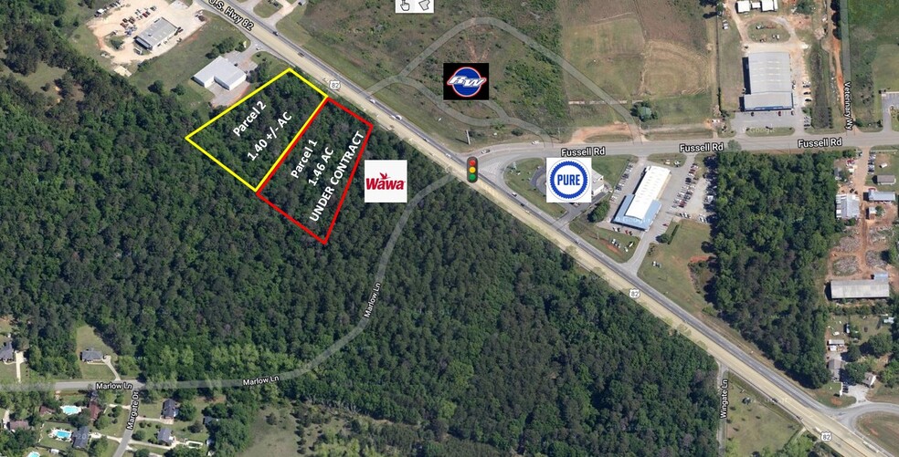 Hwy 82 and Fussell Road, Albany, GA for sale - Primary Photo - Image 1 of 2