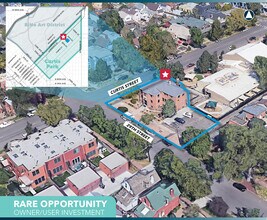 Curtis Park, Denver, CO - AERIAL map view