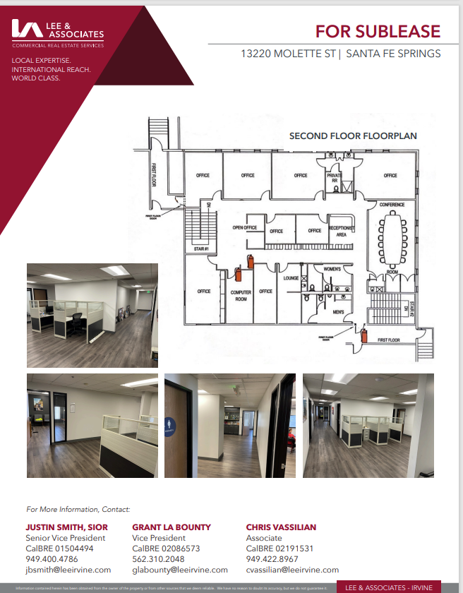 13220 Molette St, Santa Fe Springs, CA for lease Floor Plan- Image 1 of 1