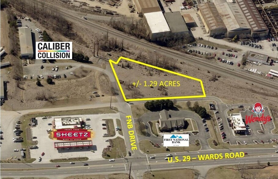 FNB, Lynchburg, VA 24502 Commercial Parcel w/ Signalized Access