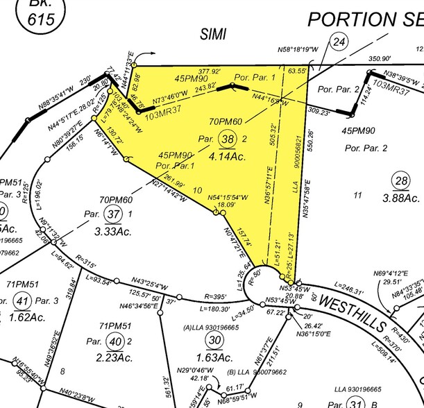 2680 Westhills Ct, Simi Valley, CA for sale - Plat Map - Image 2 of 2