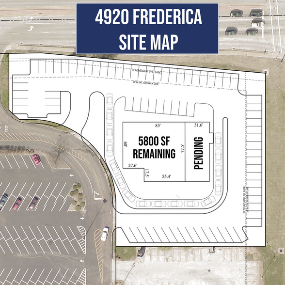 4920 Frederica St, Owensboro, KY for lease - Site Plan - Image 3 of 3