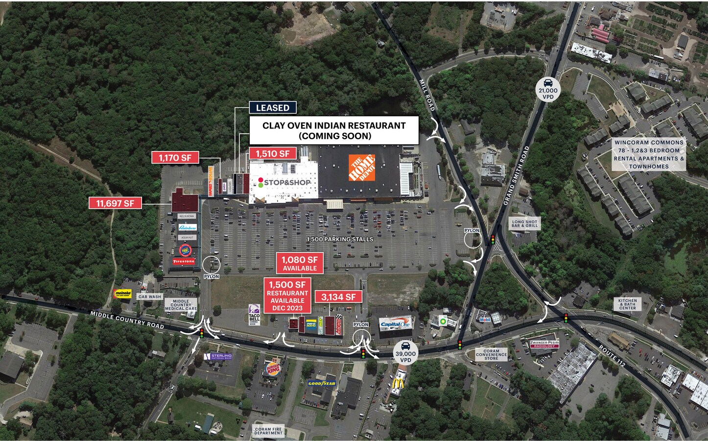 264350 Middle Country Rd, Coram, NY 11727 Coram Plaza