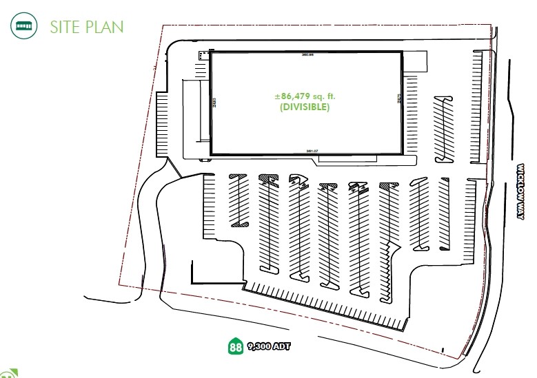 10500 Wicklow Way, Jackson, CA for lease Site Plan- Image 1 of 1