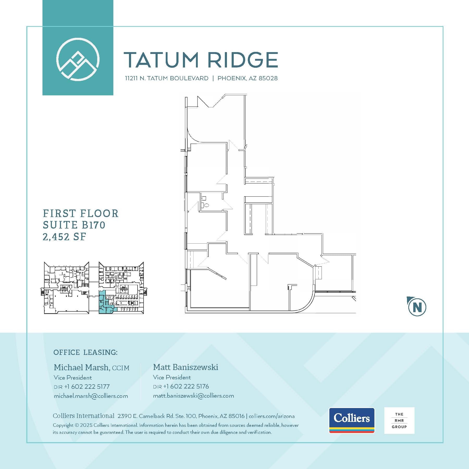 11209 N Tatum Blvd, Phoenix, AZ for lease Floor Plan- Image 1 of 1
