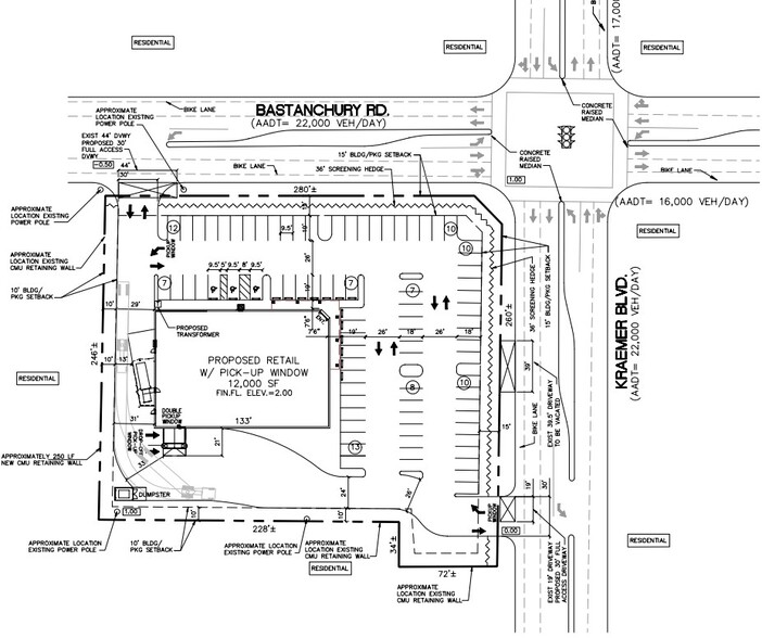 1875 N Kraemer Blvd, Placentia, CA for lease - Site Plan - Image 3 of 3