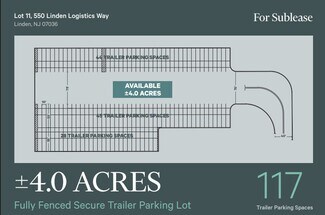 More details for 550 Linden Logistics way, Linden, NJ - Land for Lease