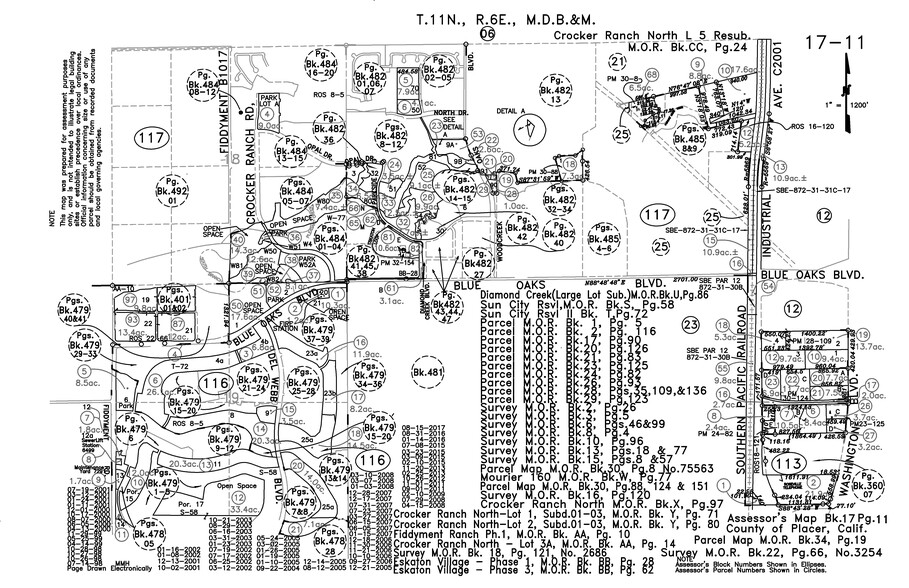 8845 Washington Blvd, Roseville, CA for lease - Plat Map - Image 2 of 6