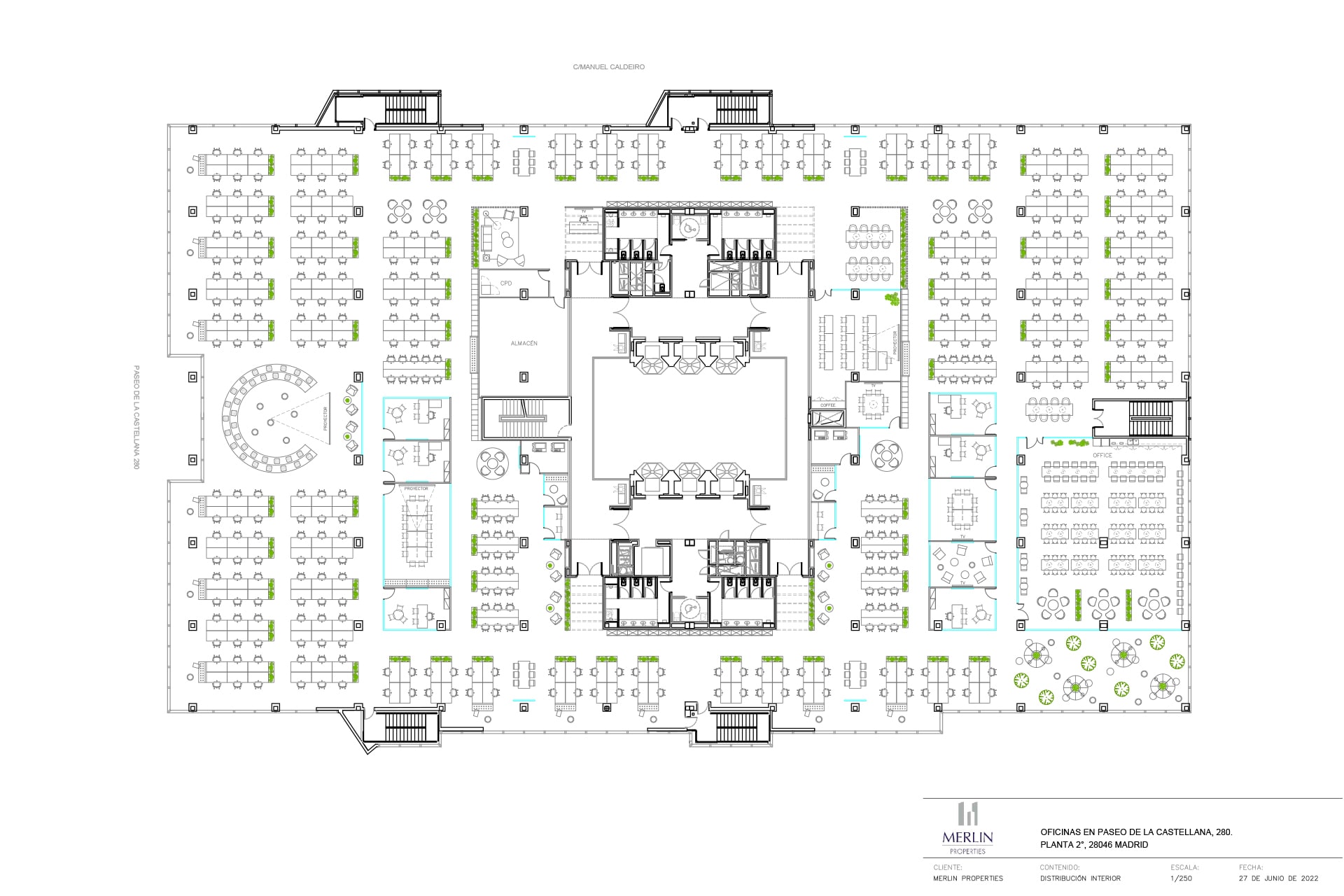 Paseo Castellana, 280, Madrid, Madrid for lease Floor Plan- Image 1 of 1