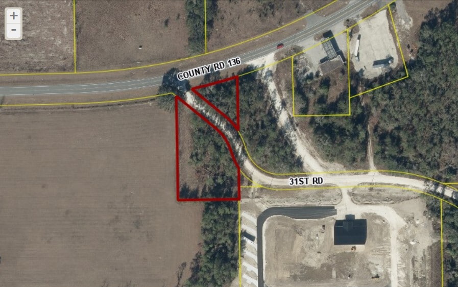 I-75 and County Road 136, White Springs, FL for sale - Aerial - Image 2 of 2