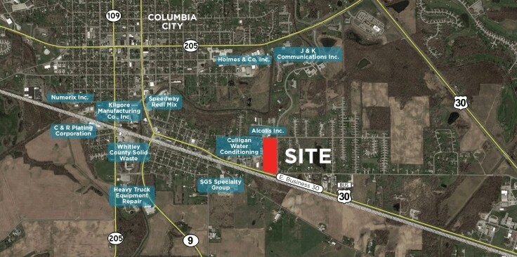 875 E Business 30, Columbia City, IN for sale - Building Photo - Image 1 of 1