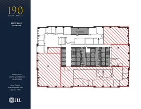190 S La Salle St, Chicago, IL for lease Floor Plan- Image 1 of 1