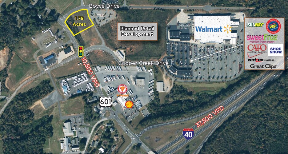 1765 Hwy 601, Mocksville, NC 27028 Hwy 601 Mocksville1.78 AC