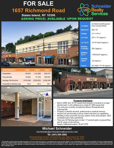 1657-1659 Richmond Rd, Staten Island, NY for sale - Other - Image 1 of 1