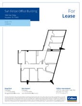 7880 San Felipe St, Houston, TX for lease Floor Plan- Image 1 of 1