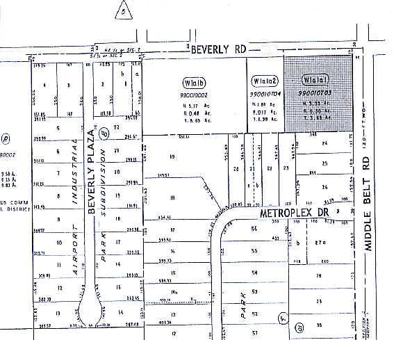 30255 Beverly Rd, Romulus, MI for sale Plat Map- Image 1 of 1
