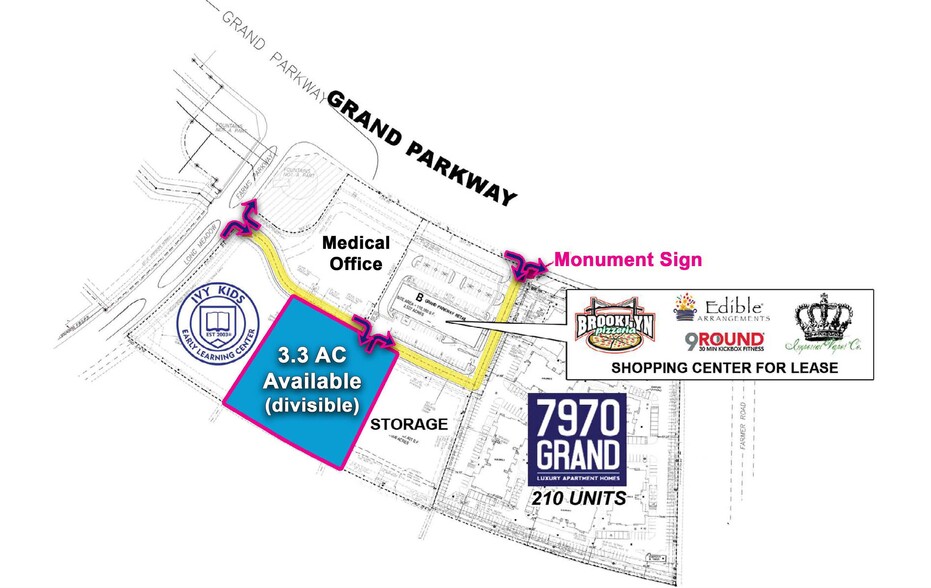 Grand Parkway & Long Meadow Farms Pky, Richmond, TX for sale - Building Photo - Image 2 of 2