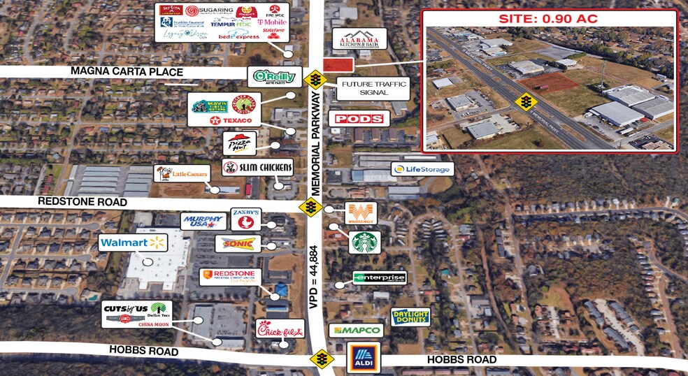 0 Memorial Parkway, Huntsville, AL for lease - Building Photo - Image 1 of 1