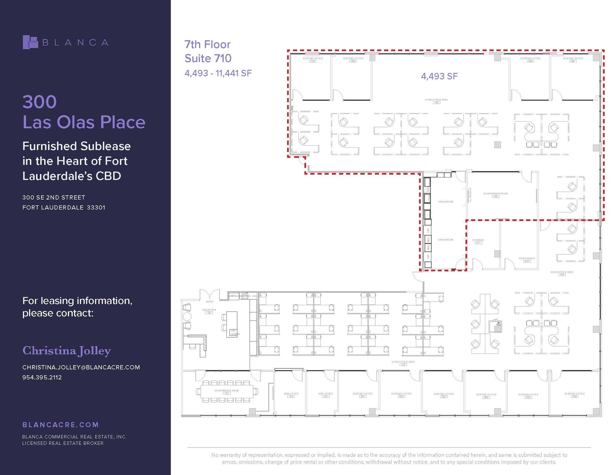 300 SE 2nd St, Fort Lauderdale, FL for lease Floor Plan- Image 1 of 7