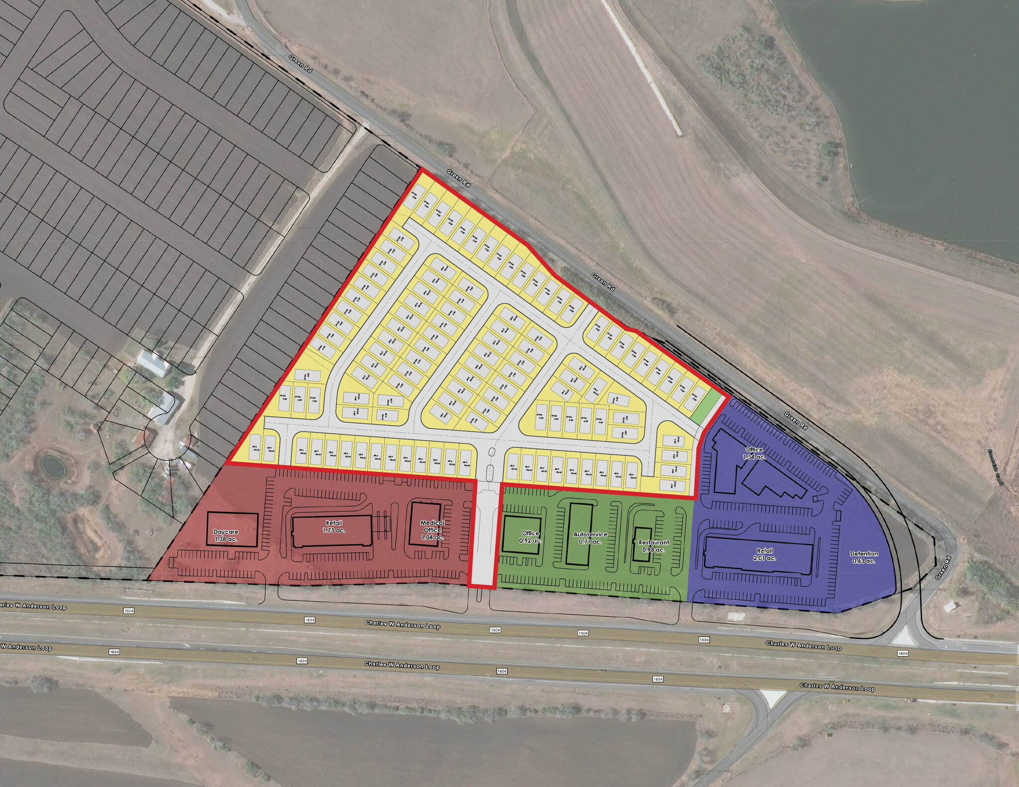 3065 E Loop & Green Rd, Converse, TX for sale Site Plan- Image 1 of 7