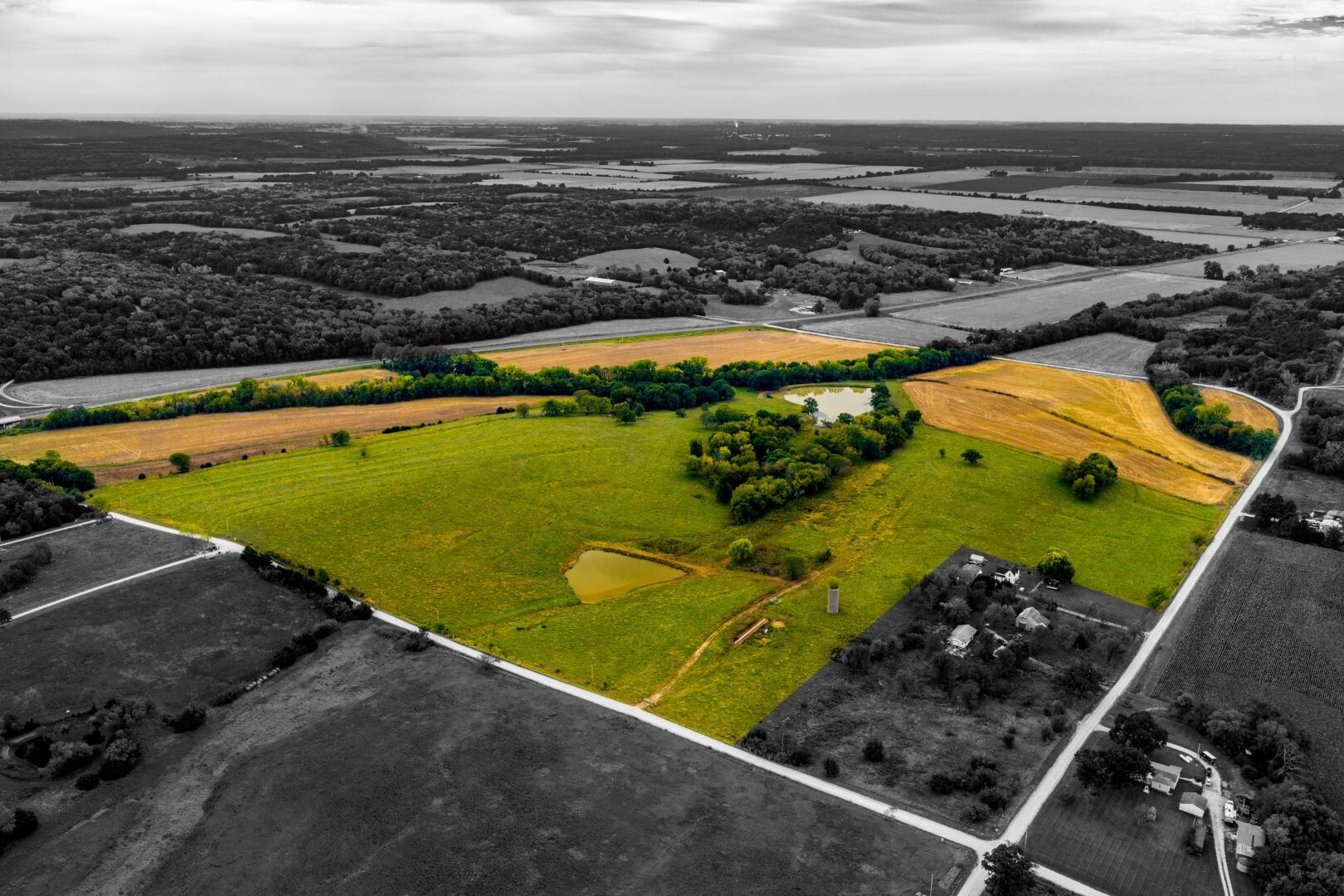 U.S. Hwy 59, Perry, KS for sale Aerial- Image 1 of 41