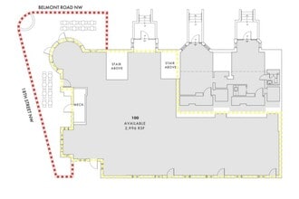 2400 18th St, Washington, DC for lease Floor Plan- Image 1 of 1