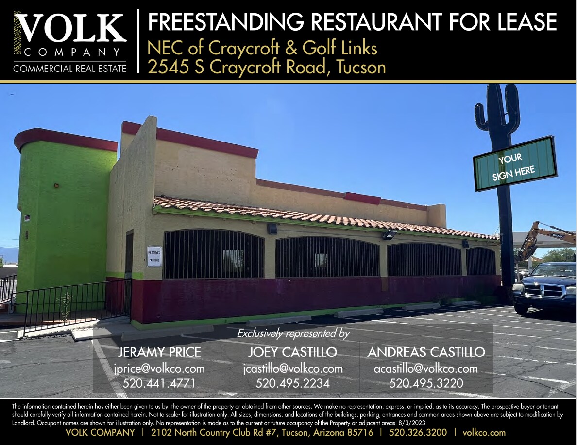 2545 S Craycroft Rd, Tucson, AZ for sale Building Photo- Image 1 of 1