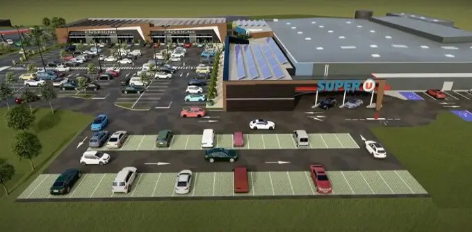 Retail in Oeting for lease - Building Photo - Image 3 of 5