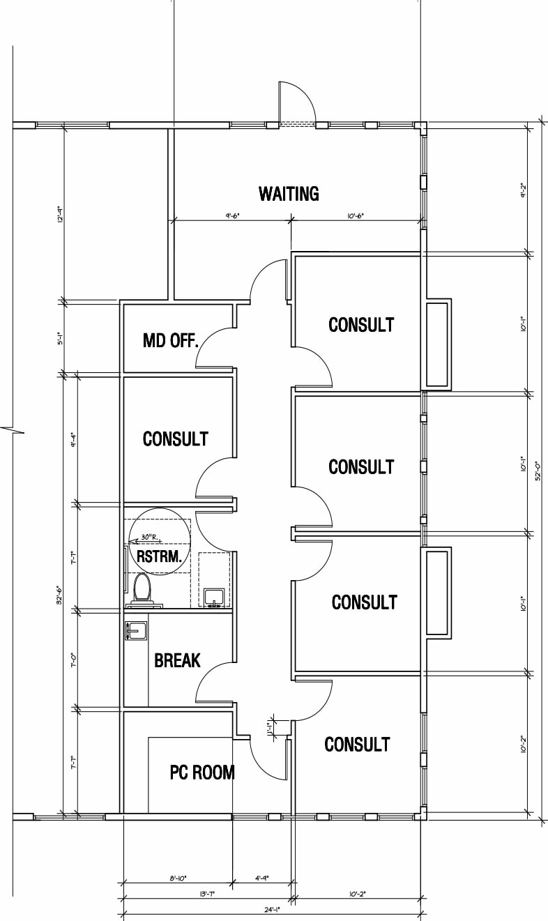 9499 N Fort Washington Rd, Fresno, CA for lease Floor Plan- Image 1 of 1