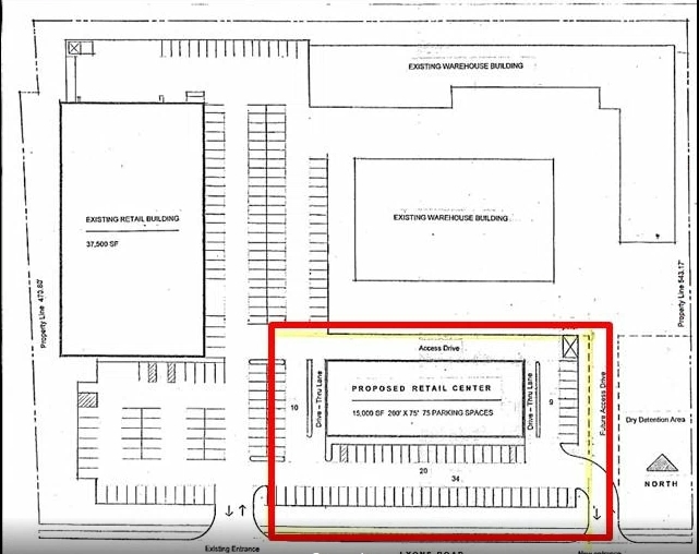 2741 E Lyons Rd, Miamisburg, OH for lease - Site Plan - Image 2 of 2