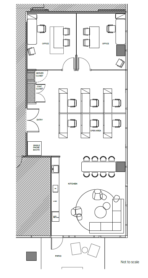 888 Dunsmuir St, Vancouver, BC for lease Floor Plan- Image 1 of 1