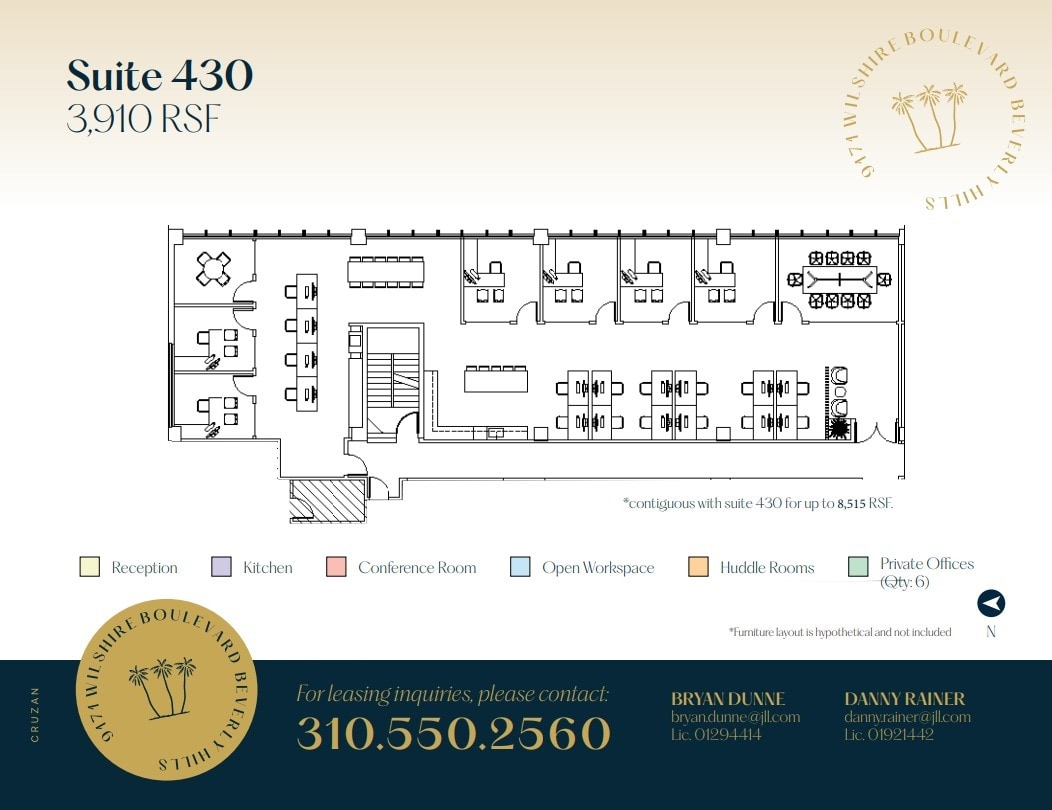 9171 Wilshire Blvd, Beverly Hills, CA for lease Floor Plan- Image 1 of 1