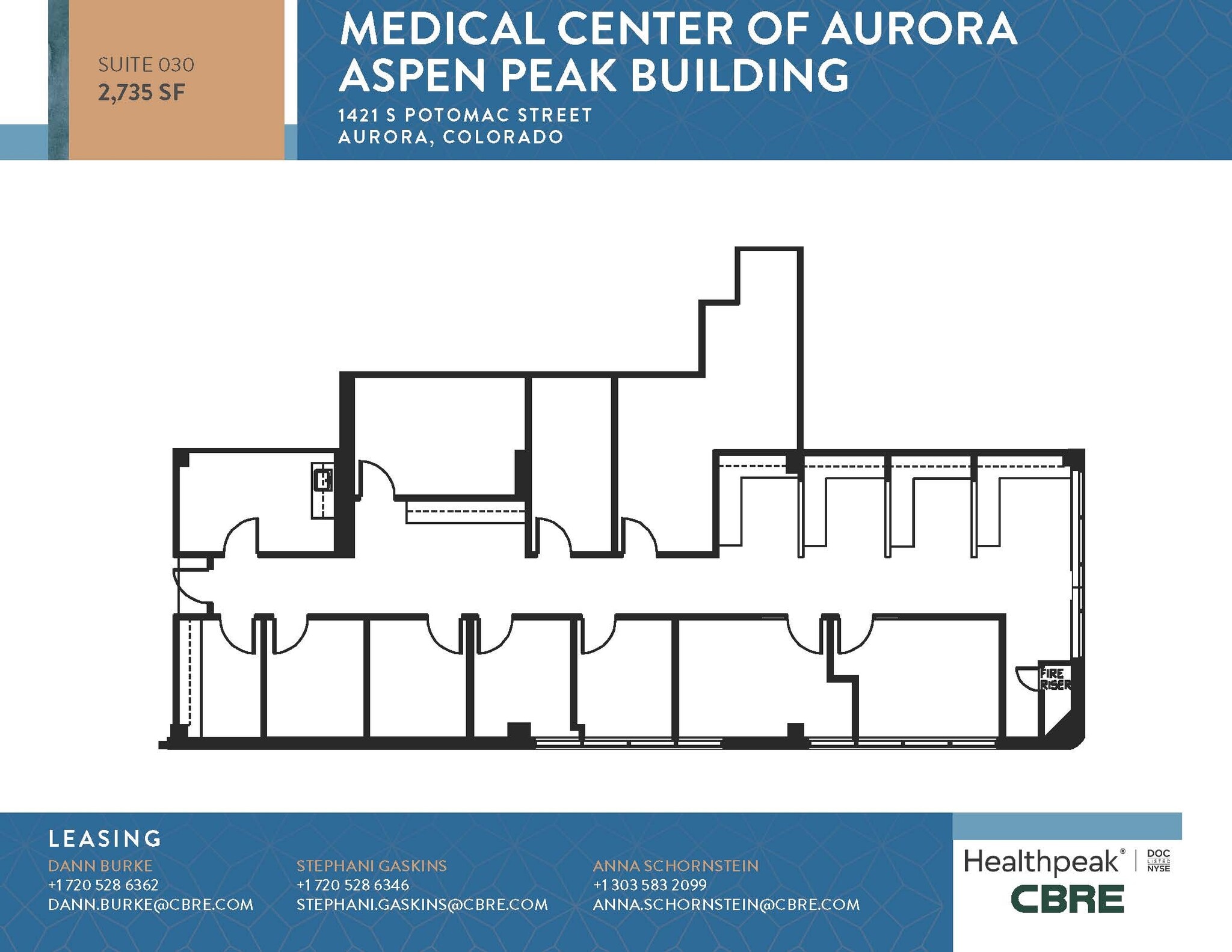1411 S Potomac St, Aurora, CO for lease Floor Plan- Image 1 of 1