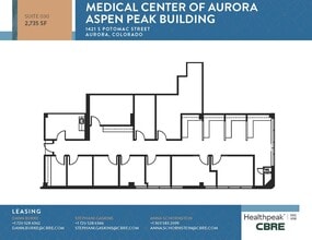 1411 S Potomac St, Aurora, CO for lease Floor Plan- Image 1 of 1