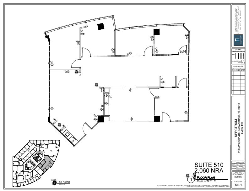 613 NW Loop 410, San Antonio, TX for lease Floor Plan- Image 1 of 1