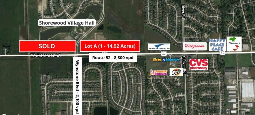 NEC Jefferson St. & Wynstone Blvd, Shorewood, IL for sale - Building Photo - Image 2 of 2